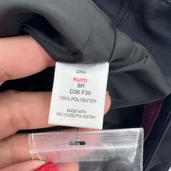 Brook Taverner Skirt Women 8R NEW Blue Pencil Straight Office Career Pluto - Picture 7 of 12